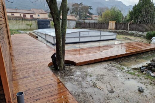 Salle de Yoga en ossature bois