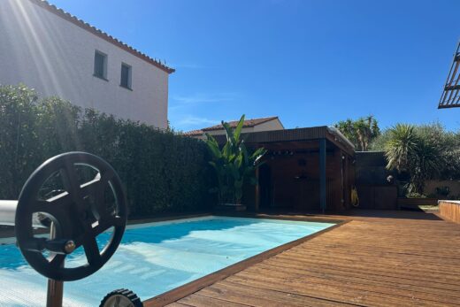 Terrasse bois et cuisine d&#8217;été