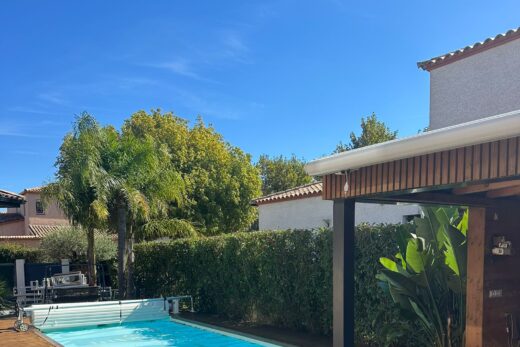Terrasse bois et cuisine d&#8217;été