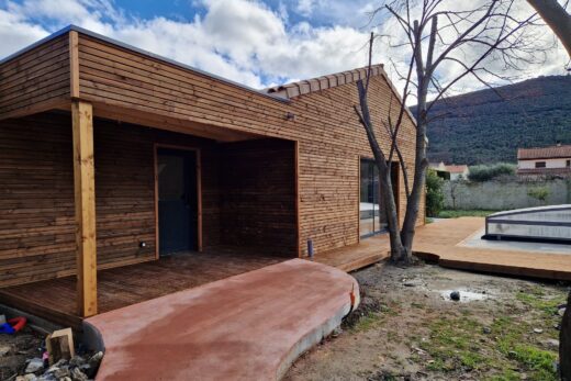 Salle de Yoga en ossature bois