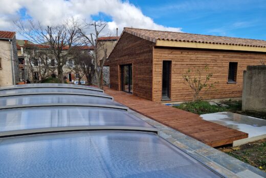 Salle de Yoga en ossature bois