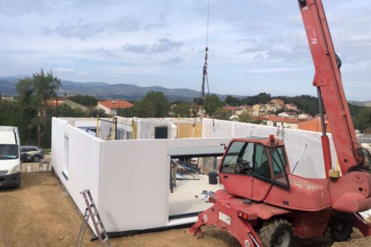 Maison en ossature bois