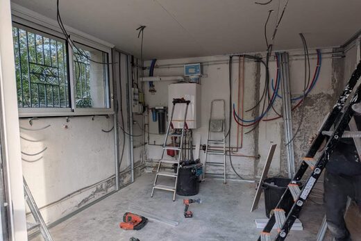 Rénovation garage