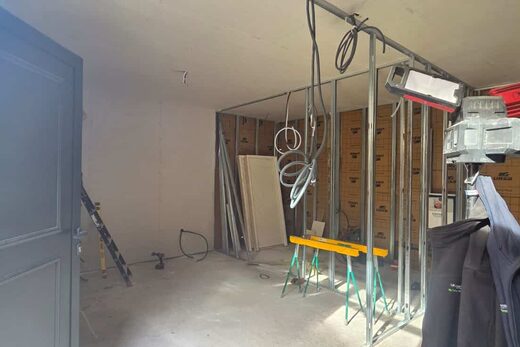 Rénovation d&#8217;un garage