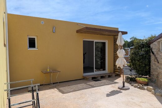 Extension en ossature bois