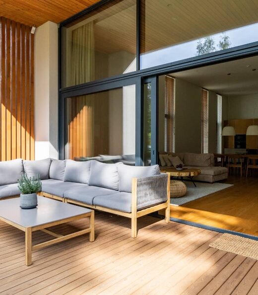 Extension de maison en ossature bois